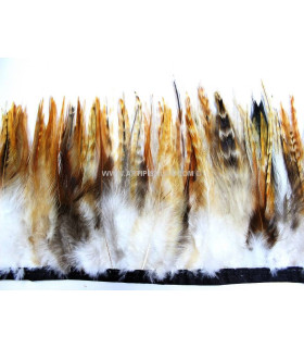 FRINGE OF FEATHERS COQUE 10 CMS.