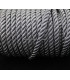 BRAIDED CORD "ALUMINUM" 10 MM.