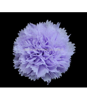 Clavel De Tela 8 Cms. Lila 8 Cms. Diametro - color