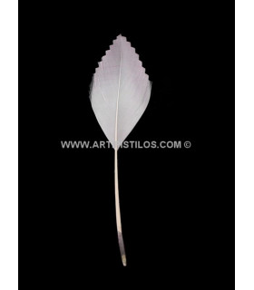 PLUMA DE PATO RECORTADA 15 CMS.
