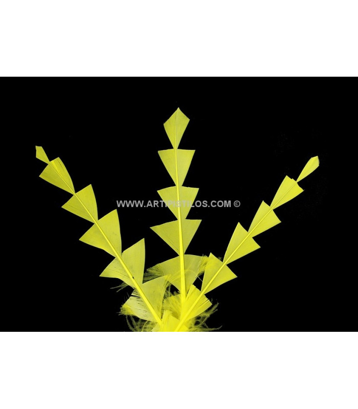 PLUMAS DE PATO DIAMANTE 15 CMS.