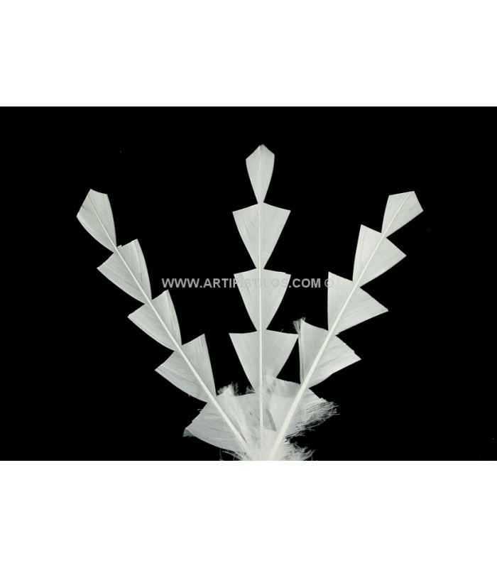 PENAS DE PATO DIAMANTE 15 CMS.