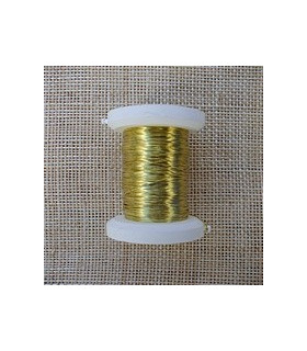 Bobina Hilo De Latón 0,30 Mm X 50 Mts Latón Latón 0.30 Mm. X 50 Mts. - color