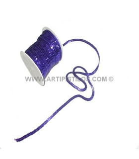 SEQUINS RIBBON  6 MM. X 1 MT.