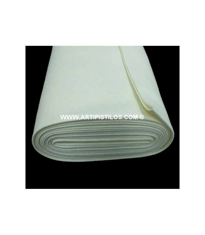 FELTRO DE LÃ 420 g/ m2 50 cms. x 1,60 mt
