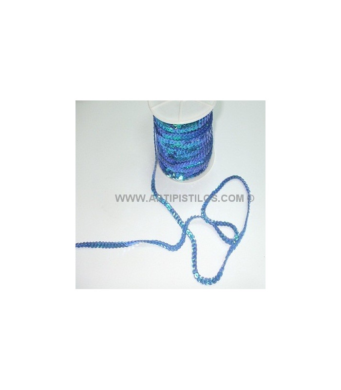 SEQUINS RIBBON  6 MM. X 1 MT.