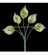 PORCELAIN FLOWER "CALA" WITH RHINESTONE