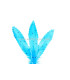 PLUMA RECORTADA CON MOTAS 15 CMS.