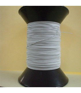 Alambre Forrado Con Hilo De Algodón 1.00 Mm. X 5 Mts. Blanco Rollo De 5 Mts. - flores para
