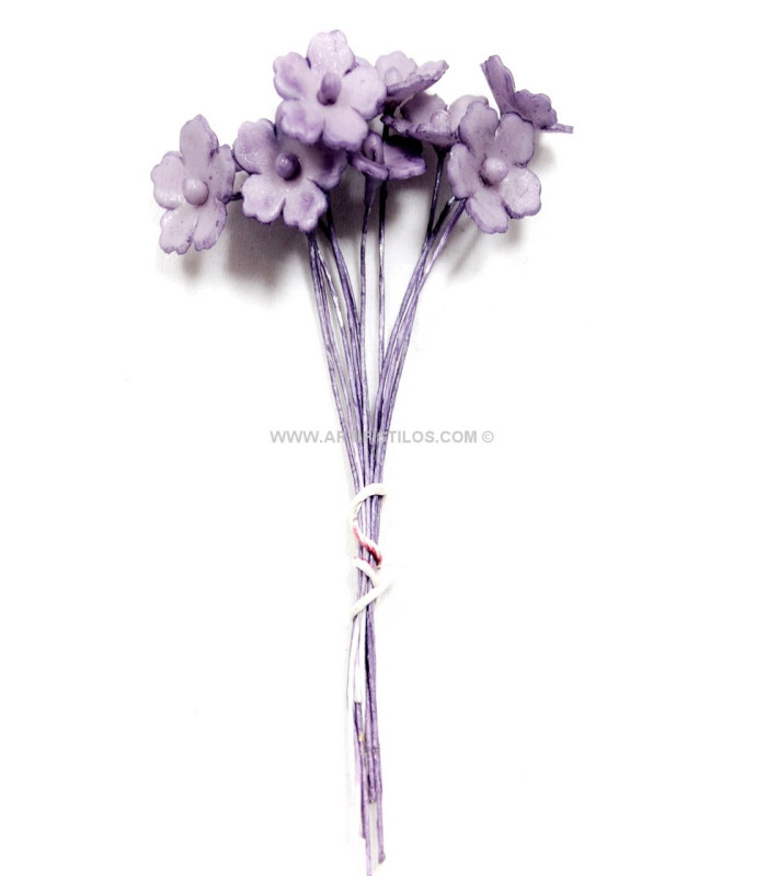 FLOR DE PORCELANA FRÍA 5 PÉTALOS