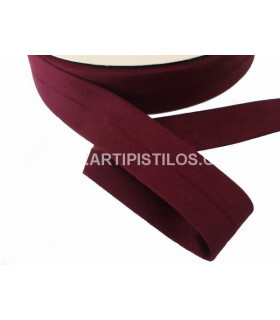 Bies Perfilado De Antelina 3 Cms. 1 Metro De Largo X 3 Cms. De Ancho Granate - colores para
