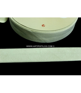 Bies Perfilado De Antelina 3 Cms. Marfil 1 Metro De Largo X 3 Cms. De Ancho - colores para