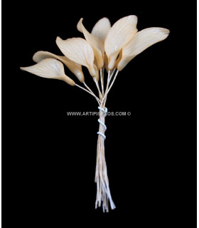 HOJA TORCIDA DE PORCELANA FRÍA