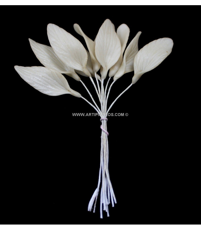 HOJA TORCIDA DE PORCELANA FRÍA