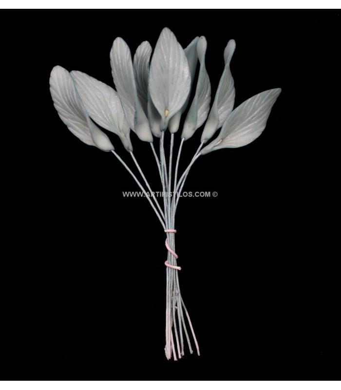 HOJA TORCIDA DE PORCELANA FRÍA