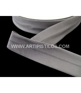 Bies Perfilado De Antelina 3 Cms. Gris 1 Metro De Largo X 3 Cms. De Ancho - colores para