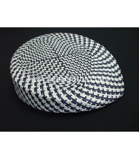 Base Buntal Navy/blanco 14 X 19 Cms. De Punta A Punta 0,5 Cms. Hasta 5 Cms. - colores para