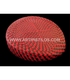 Buntal Base Red/black 14 X 19 Cm From End To End 0,5 Cm Up To 5 Cm - hüte