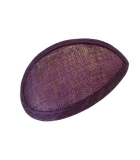 Base Sinamay Lágrima Morado 8 X 16 Cms. - tocados para