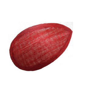 SINAMAY BASE TEARDROP GRID RED