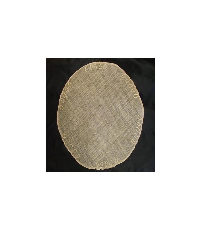 SINAMAY HAT SHAPE BRIM 60 CMS.