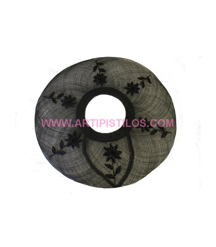 SINAMAY HAT SHAPE BRIM