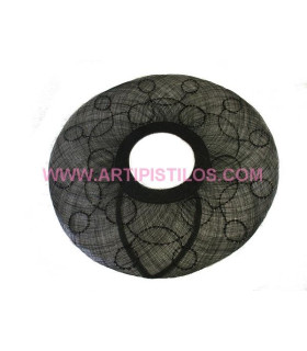 SINAMAY HAT SHAPE BRIM