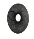 SINAMAY HAT SHAPE BRIM DARK 60 CMS. DIAMETER