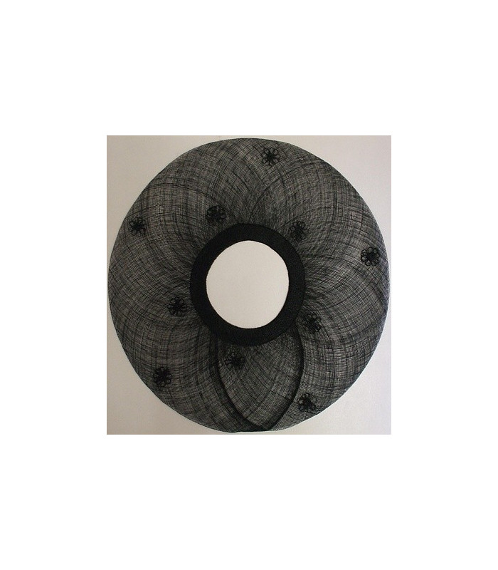 SINAMAY HAT SHAPE BRIM DAISY