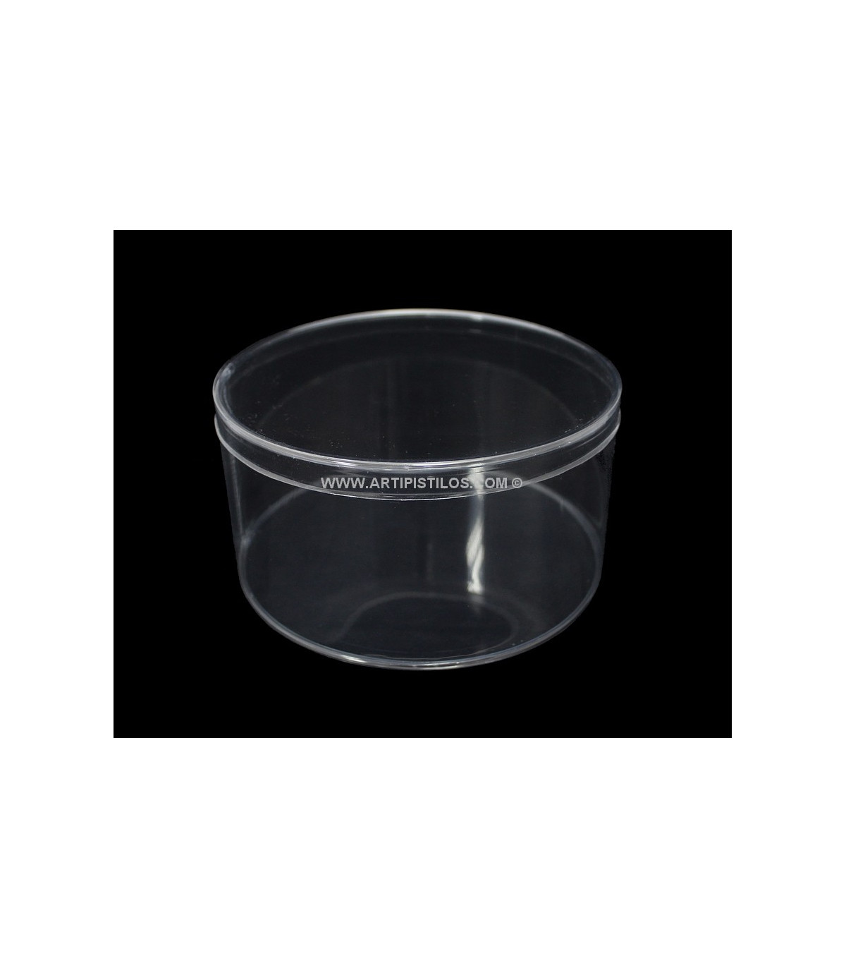 CYLINDRICAL BOX 20 X 10 PVC HIGH RESISTANCE Transparent Pvc Boxes