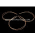 DOUBLE METALLIC HEADBAND