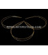 DOUBLE METALLIC HEADBAND