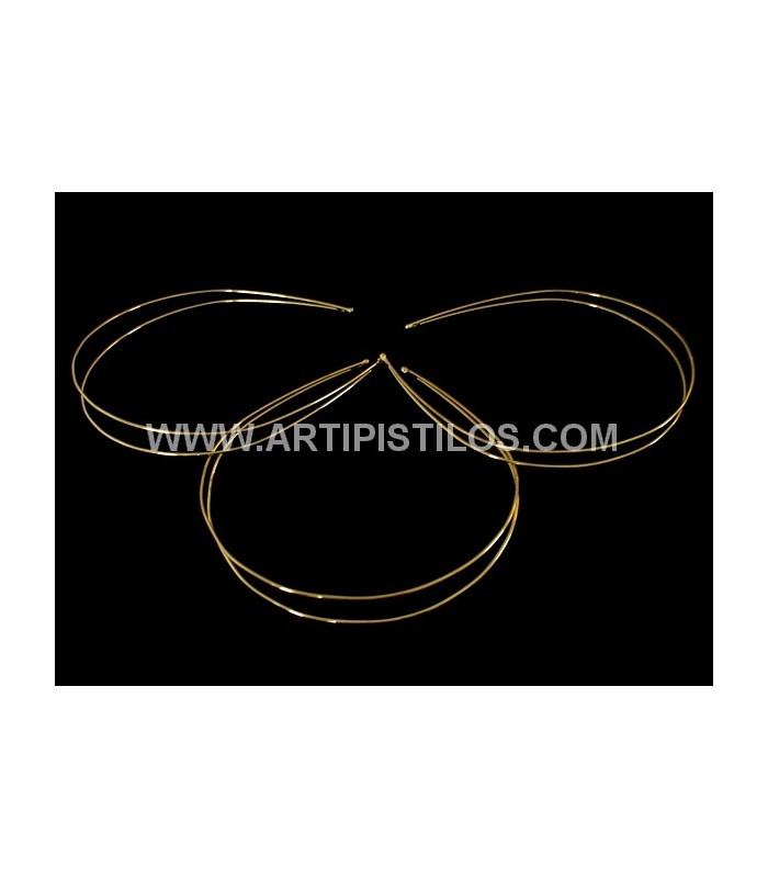 DOUBLE METALLIC HEADBAND