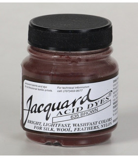Acid Dye Jacquard 14 G Brown Bote De 15 G - color