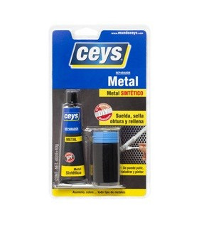Metal Sintetico - Suelda,sella,obtura Y Rellena. S/foto 40 Ml. + 40 Grs. - de cobre