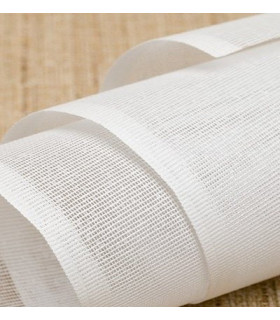 Millinery Buckram Thermo Adhesive 2 Sides White 1 Mt. X 83 Cm