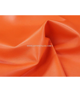 Piel De Cordero Confeccion 7-8 Pies Naranja - guantes