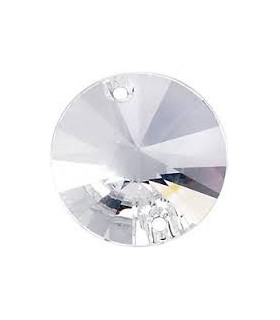 PIEDRA SWAROVSKI PARA COSER 12 MM. CRISTAL "REDONDA"