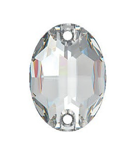 Piedra De Swarovski "oval" Para Coser 7 X 10 Mm. Cristal 7 X 10 Mm.