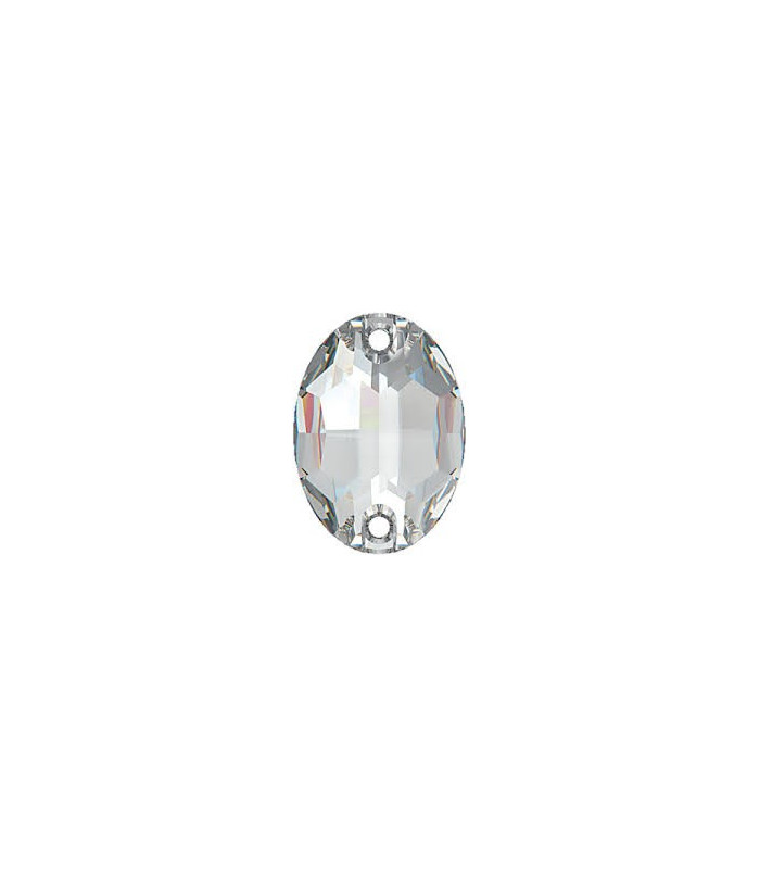 SEW-ON SWAROVSKI CRYSTAL 7 X 10 MM. "OVAL" MODEL
