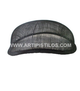 Base Sinamay Negro 20 X 16,5 X 6,5 Cms. - de color