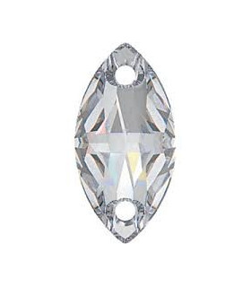PIEDRA COSER SWAROVSKI CRISTAL MODELO NAVETA 12 X 6 MM.