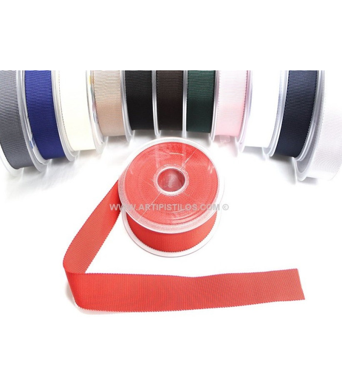 PETERSAM RIBBON 25 MM. - Grosgrain Ribbon - Materials for headdresses ...