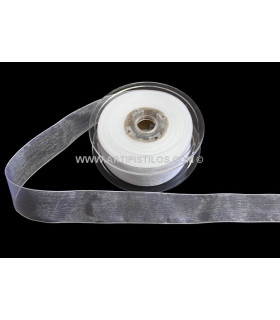 Cinta Organdi Cristal 25 Mm. Blanco 1 Mt. X 25 Mm. - de color