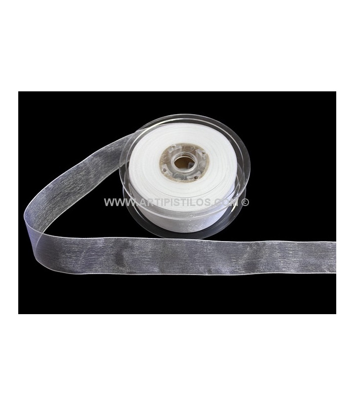 FITA ORGANDI CRISTAL 25 MM.