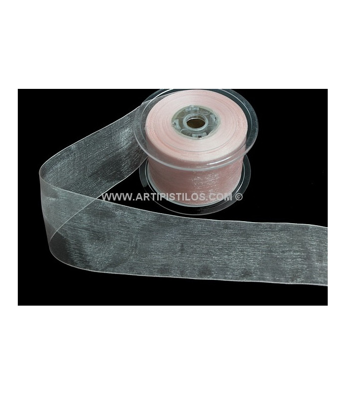 FITA ORGANDI CRISTAL 38 MM.