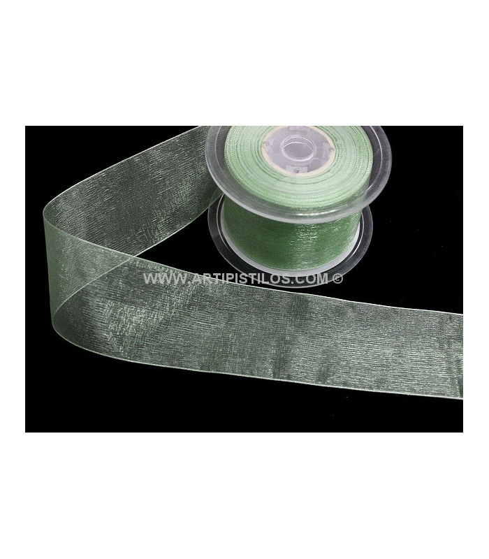 FITA ORGANDI CRISTAL 38 MM.