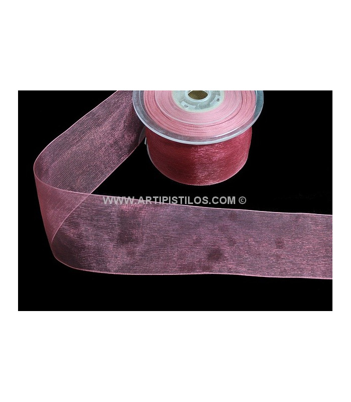 FITA ORGANDI CRISTAL 38 MM.