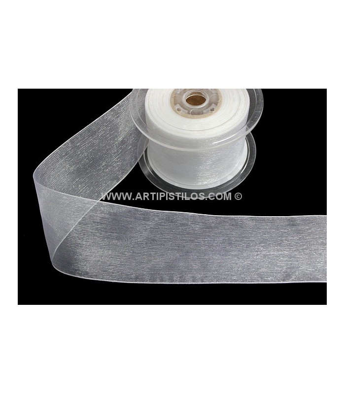 ORGANDY CRYSTAL RIBBON 48 MM.