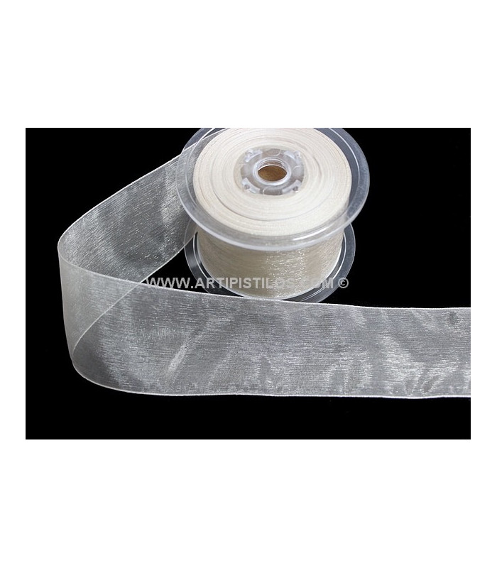FITA ORGANDI CRISTAL 6 MM.
